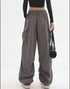 Parachute Cargo Drawstring Low Waist Pants